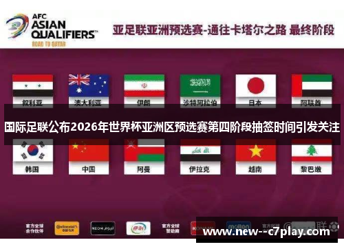 国际足联公布2026年世界杯亚洲区预选赛第四阶段抽签时间引发关注